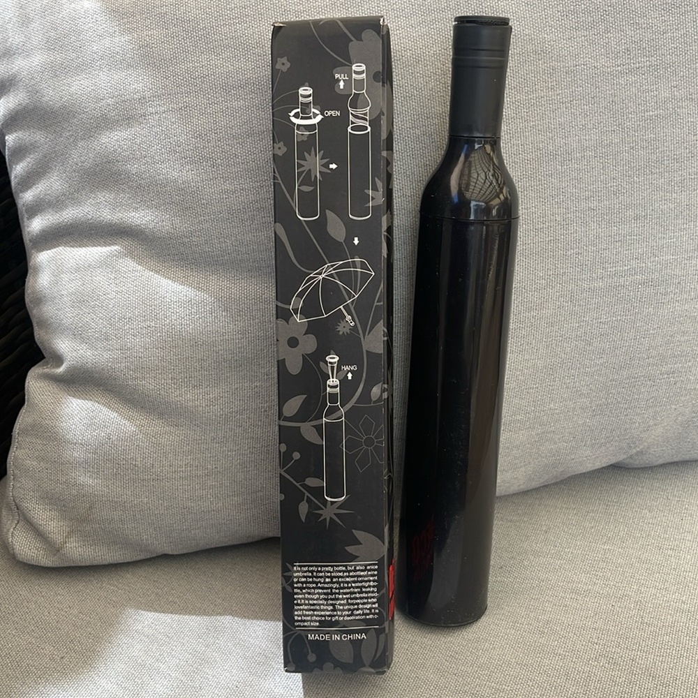 Wine Bottle Umbrella